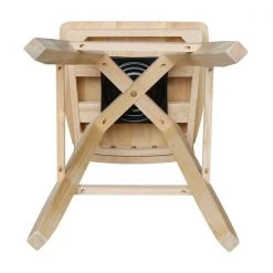 International Concepts Double "X" Back Bar Height Stool, Swivel 30" Seat Height, Unfinished -Kitchen & Dining Furniture Sales Store Whitewood20Industries20Inc Sxx203SWxx8