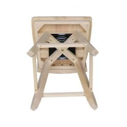 International Concepts Tuscany Counter Height Stool, with Swivel, 24" Seat Height, Unfinished -Kitchen & Dining Furniture Sales Store Whitewood20Industries20Inc Sxx292SWxx7