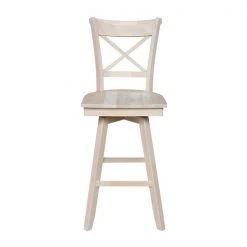 International Concepts Charlotte Bar Height stool - 30 in. Seat Height -Kitchen & Dining Furniture Sales Store Whitewood20Industries20Inc Sxx313SWxx20FRONT