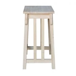 International Concepts Mission Counter Height Stool, 24" Seat Height, Unfinished -Kitchen & Dining Furniture Sales Store Whitewood20Industries20Inc Sxx324xx3