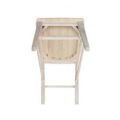 International Concepts Café Stool, 30" Seat Height, Unfinished -Kitchen & Dining Furniture Sales Store Whitewood20Industries20Inc Sxx6163xx7