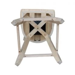 International Concepts Emily Counter Height Stool, 24" Seat Height, with Swivel, Unfinished -Kitchen & Dining Furniture Sales Store Whitewood20Industries20Inc Sxx6172SWxx8