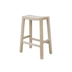 International Concepts Ranch Stool, 30" Seat Height, Unfinished
