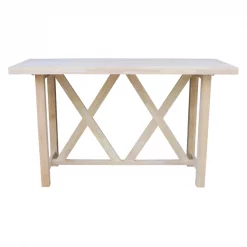International Concepts Bar Height Table - For Stools With 30 in. Seat Height -Kitchen & Dining Furniture Sales Store Whitewood20Industries20Inc Txx7228xx42xx20FRONT