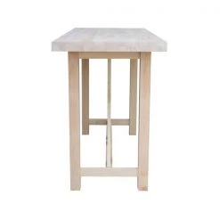 International Concepts Bar Height Table - For Stools With 30 in. Seat Height -Kitchen & Dining Furniture Sales Store Whitewood20Industries20Inc Txx7228xx42xx20SIDExx20ALT
