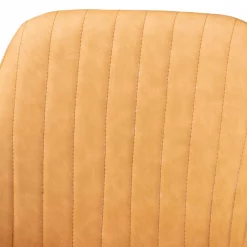 Baxton Studio Walter Tan Upholstered and Black Metal 4-Piece Bar Stool Set -Kitchen & Dining Furniture Sales Store Wholesale20Interiors20Inc 10797xx3