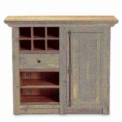 Baxton Studio Albert Modern Farmhouse Rustic Oak Brown Finished Wood 1-Door Dining Room Sideboard Buffet -Kitchen & Dining Furniture Sales Store Wholesale20Interiors20Inc 11252xx3xxeb37a1