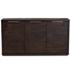 Baxton Studio Titus Modern and Contemporary Dark Brown Finished Wood 3-Door Dining Room Sideboard Buffet -Kitchen & Dining Furniture Sales Store Wholesale20Interiors20Inc 11399xx3xxeb360b