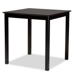 Baxton Studio Nicolette Modern and Contemporary Transitional Dark Brown Finished Wood 5-Piece Pub Set -Kitchen & Dining Furniture Sales Store Wholesale20Interiors20Inc 11421xx9776xx3xx2ac849