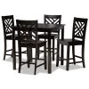 Baxton Studio Caron Modern and Contemporary Dark Brown Finished Wood 5-Piece Pub Set -Kitchen & Dining Furniture Sales Store Wholesale20Interiors20Inc 11432xx9776xx1xxdde81d