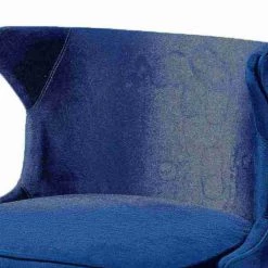 Baxton Studio Sagira Modern Navy Blue Velvet Fabric and Walnut Brown Finished Wood 2-PC Counter Stool Set -Kitchen & Dining Furniture Sales Store Wholesale20Interiors20Inc 11682xx4xx5dfc36