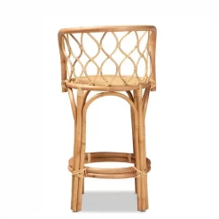 Baxton Studio Diana Modern and Contemporary Natural Finished Rattan Counter Stool -Kitchen & Dining Furniture Sales Store Wholesale20Interiors20Inc 11877xx4xx16ad1e