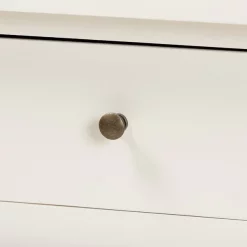 Baxton Studio Nadia ModernFarmhouse White Finished Wood and Black Metal 2-Door Sideboard Buffet -Kitchen & Dining Furniture Sales Store Wholesale20Interiors20Inc 11966xx5xx4afe38