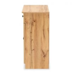 Baxton Studio Lauren Modern and Contemporary Oak Brown Finished Wood 2-Door Buffet Kitchen Cabinet -Kitchen & Dining Furniture Sales Store Wholesale20Interiors20Inc 11984xx4xxcfdfeb