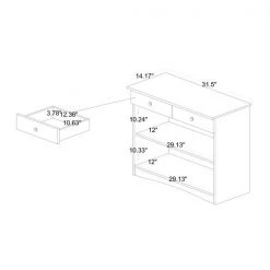 Baxton Studio Lauren Modern and Contemporary Oak Brown Finished Wood 2-Door Buffet Kitchen Cabinet -Kitchen & Dining Furniture Sales Store Wholesale20Interiors20Inc 11984xx9xxedba73