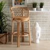 Baxton Studio Orchard Modern Bohemian Natural Brown Rattan Bar Stool -Kitchen & Dining Furniture Sales Store Wholesale20Interiors20Inc 12588xx8xx0d6975
