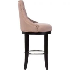 Baxton Studio Harmony Button-tufted Beige Upholstered Bar Stool with Footrest -Kitchen & Dining Furniture Sales Store Wholesale20Interiors20Inc 375de24fd57535a8549bb60a4361dffbxx0fcfde