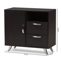 Baxton Studio Warwick Modern Espresso Brown Finished Wood Sideboard -Kitchen & Dining Furniture Sales Store Wholesale20Interiors20Inc 8011xx7