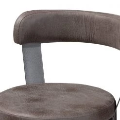 Baxton Studio Arcene Rustic and Industrial Antique Grey Swivel Bar Stool, PK2 -Kitchen & Dining Furniture Sales Store Wholesale20Interiors20Inc 8968xx4