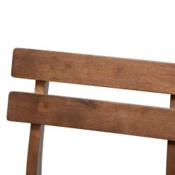 Baxton Studio Larine Grey Upholstered Walnut Finished 2-Piece Counter Stool Set -Kitchen & Dining Furniture Sales Store Wholesale20Interiors20Inc 9697xx4