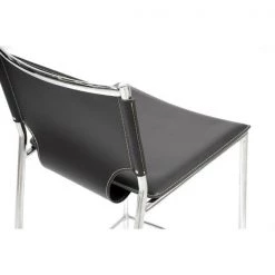 Baxton Studio Modern Black Bonded Leather Upholstered Modern Counter Stool, PK2 -Kitchen & Dining Furniture Sales Store Wholesale20Interiors20Inc ALCxx1083Axx65xx20Black1