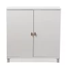 Baxton Studio Marcy White Wood Entryway Bags Storage Sideboard Cabinet -Kitchen & Dining Furniture Sales Store Wholesale20Interiors20Inc HSxx001xxWhitexx1