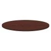 Round Lorell Round Invent Tabletop - Mahogany, 36 W, 36 L, 1 H, Laminate Top, Mahogany -Kitchen & Dining Furniture Sales Store Z ou7yncpIx
