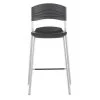 Iceberg Cafe Bistro Stool 44"H x 22"W, Graphite -Kitchen & Dining Furniture Sales Store Z qN50qcpEx