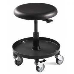 Bevco Maintenance Repair Stool w/ tool tray, 16-21" Seat ht.