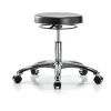 Blue Ridge Ergonomics Desk Stool, Chrome, Poly, Casters -Kitchen & Dining Furniture Sales Store Z0twI0kcpIx