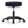 Blue Ridge Ergonomics Desk Stool, Fabric, Casters, Nav
