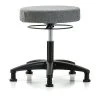 Blue Ridge Ergonomics Desk Stool, Fabric, Glides, Gry -Kitchen & Dining Furniture Sales Store Z0twJ ncpIx