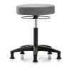 Blue Ridge Ergonomics Bench Stool, Med, Fabric, Glides, Gry -Kitchen & Dining Furniture Sales Store Z0twJ0ncpIx