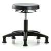 Blue Ridge Ergonomics Desk Stool, Poly, Glides