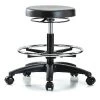 Blue Ridge Ergonomics Bench Stool, Med, Poly, CF, Casters -Kitchen & Dining Furniture Sales Store Z0twJtncpIx