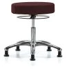 Blue Ridge Ergonomics Desk Stool, Chrome, Fabric, Glides, Bur -Kitchen & Dining Furniture Sales Store Z0twJxkcpIx