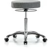 Blue Ridge Ergonomics Bench Stool, Med, Fabric, Chrome, Castrs, Gry 1 Blue Ridge Ergonomics Bench Stool, Med, Fabric, Chrome, Castrs, Gry -Kitchen & Dining Furniture Sales Store Z0twJyicpIx
