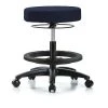 Blue Ridge Ergonomics Bench Stool, Med, Fabric, BF, Casters, Nav -Kitchen & Dining Furniture Sales Store Z0twKukcpIx