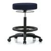 Blue Ridge Ergonomics Bench Stool, Hi, Fabric, BF, Casters, Nav -Kitchen & Dining Furniture Sales Store Z0twKwkcpIx