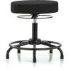 Blue Ridge Ergonomics Desk Stool, Fabric, RT, Glides, Blk -Kitchen & Dining Furniture Sales Store Z0twKxmcpIx