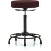 Blue Ridge Ergonomics Bench Stool, Hi, Fabric, RT, Glides, Bur -Kitchen & Dining Furniture Sales Store Z0twKzlcpIx