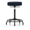 Blue Ridge Ergonomics Bench Stool, Hi, Fabric, RT, Glides, Nav -Kitchen & Dining Furniture Sales Store Z0twKzpcpIx