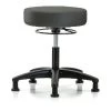 Blue Ridge Ergonomics Desk Stool, Vinyl, Glides, Gry -Kitchen & Dining Furniture Sales Store Z0tx 0hcpIx