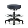 Blue Ridge Ergonomics Bench Stool, Med, Vinyl, CF, Glides, Nav -Kitchen & Dining Furniture Sales Store Z0tx2 ocpIx