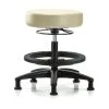 Blue Ridge Ergonomics Bench Stool, Med, Vinyl, BF, Glides, Wht -Kitchen & Dining Furniture Sales Store Z0tx3 jcpIx