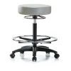 Blue Ridge Ergonomics Bench Stool, Hi, Vinyl, CF, Casters, Dov -Kitchen & Dining Furniture Sales Store Z0tx5vicpIx