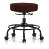 Blue Ridge Ergonomics Desk Stool, Vinyl, RT, Casters, Burg -Kitchen & Dining Furniture Sales Store Z0tx60qcpIx