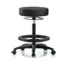 Blue Ridge Ergonomics Bench Stool, Hi, Vinyl, BF, Casters, BLK -Kitchen & Dining Furniture Sales Store Z0tx6tncpIx