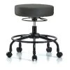 Blue Ridge Ergonomics Desk Stool, Vinyl, RT, Casters, Gry -Kitchen & Dining Furniture Sales Store Z0tx7tjcpIx