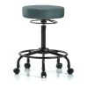 Blue Ridge Ergonomics Bench Stool, Hi, Vinyl, RT, Casters, Blu -Kitchen & Dining Furniture Sales Store Z0tx8 ncpIx